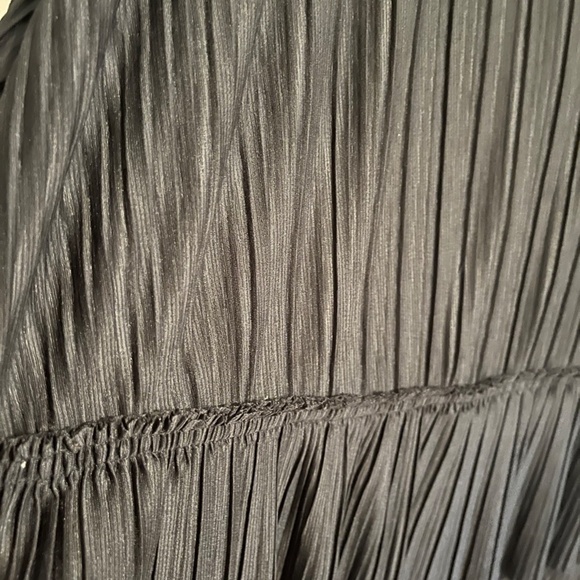 Free People Chic Edgy Mini Dress XS Black Preppy Old Money Classic Urban Euro - Picture 8 of 16